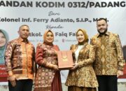 Pisah Sambut Dandim 0312/Padang, Fadly Amran Apresiasi Dedikasi Kolonel Ferry