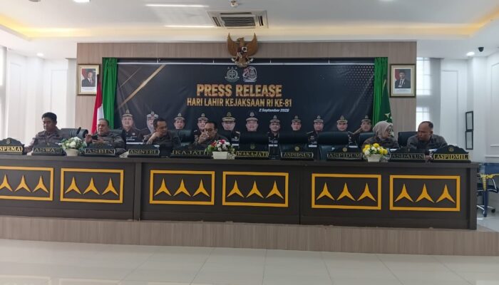 Kinerja Kejati Sumbar Periode Januari-Agustus 2026, Amankan 8 Buronan, Selamatkan Kerugian Negara Capai 50 Persen