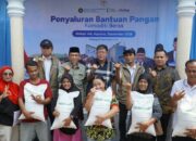 Cair 3 Bulan Sekaligus!, Ringankan Dapur Warga, Bulog 18 Ton Beras Bantuan di Lubeg