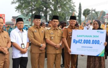 Bupati Welly Suhery Pimpin Apel Organik ASN, Apresiasi Prestasi ASN dan Komitmen Perlindungan Pekerja