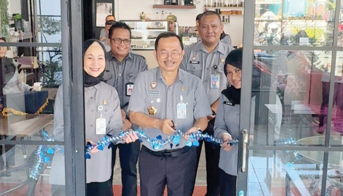 Pertama di Indonesia, Kakanwil Kemenkum Sumbar Alpius Sarumaha Resmikan Galeri Kekayaan Intelektual “Indi-Geo M”