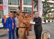 Bentuk Dukungan Bank Nagari Cabang Painan pada Pemda Pessel, 16 Ribu Masker Dibagikan pada Warga
