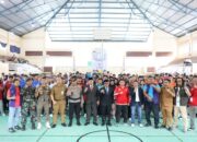 Wabup Risnaldi Ibrahim Lakukan Tendangan Pertama, Pessel Tuan Rumah Cabor Sepak Takraw Porprov XVI