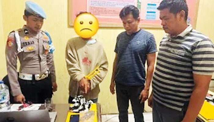 Kendarai Motor Tengah Malam, Pria Pengangguran Terciduk Bawa Ganja