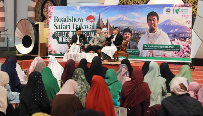 Ajak Warga Minang Bangun Masjid di Chiba, Dompet Dhuafa Singgalang Hadirkan Kyoichiro Sugimoto Dai Asal Jepang