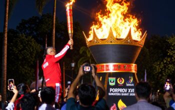 Pembukaan Porprov di Bawah Siraman Hujan