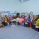 Jilbab Jumputan “Pesona Kampar” Produk Binaan PLN UIP Sumbagteng Diluncurkan, Bupati Kampar Kunjungi Rumah Batik Moringa
