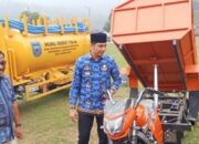 PT Bukit Asam Serahkan Mobil Sedot Tinja untuk Pemko Sawahlunto